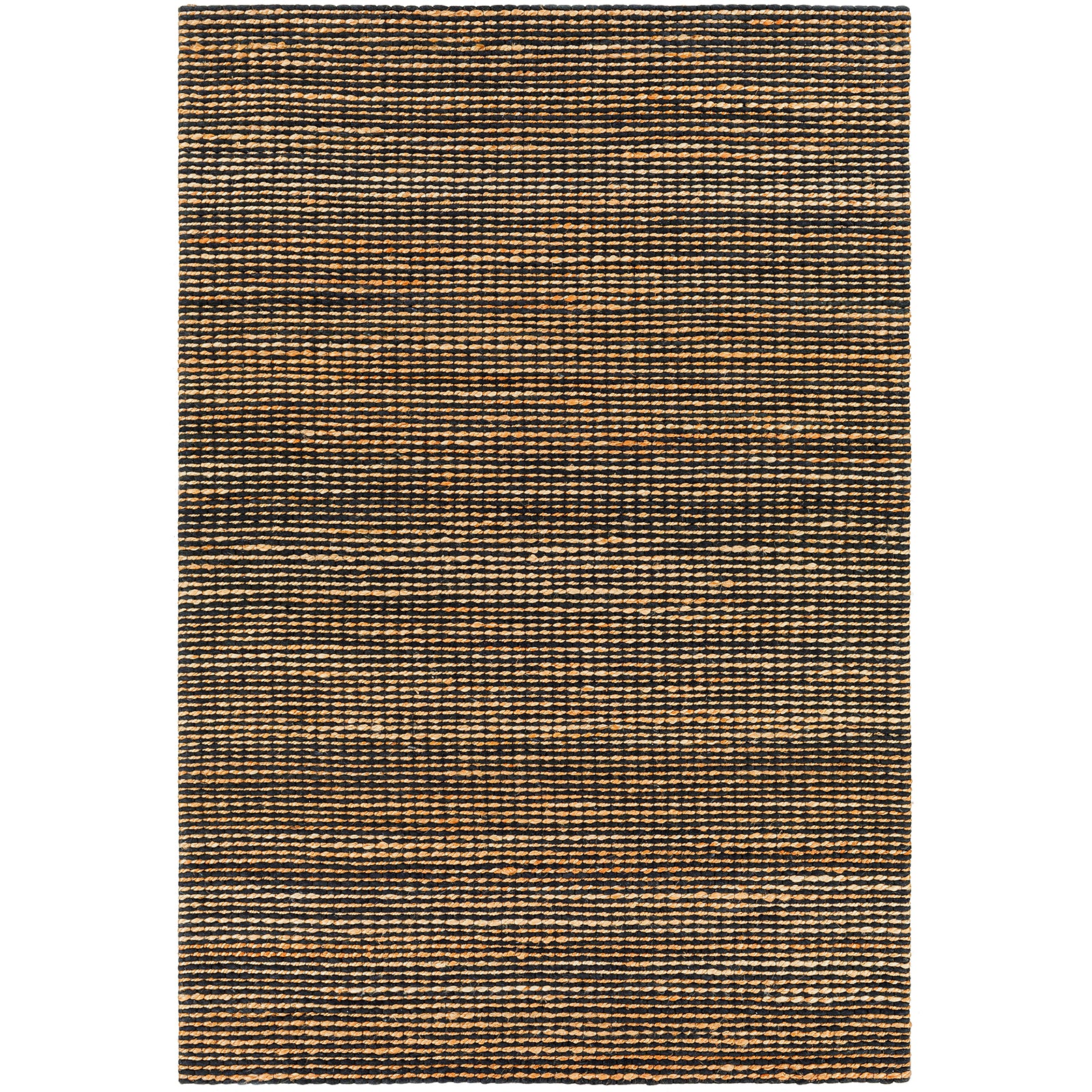 Priya Modern Jute Wool Modern Brown & Black Rug 153x219cm - product image