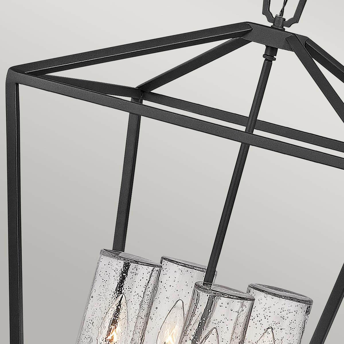 Quintiesse - Alford Place 4 Light Outdoor Pendant Light - Black