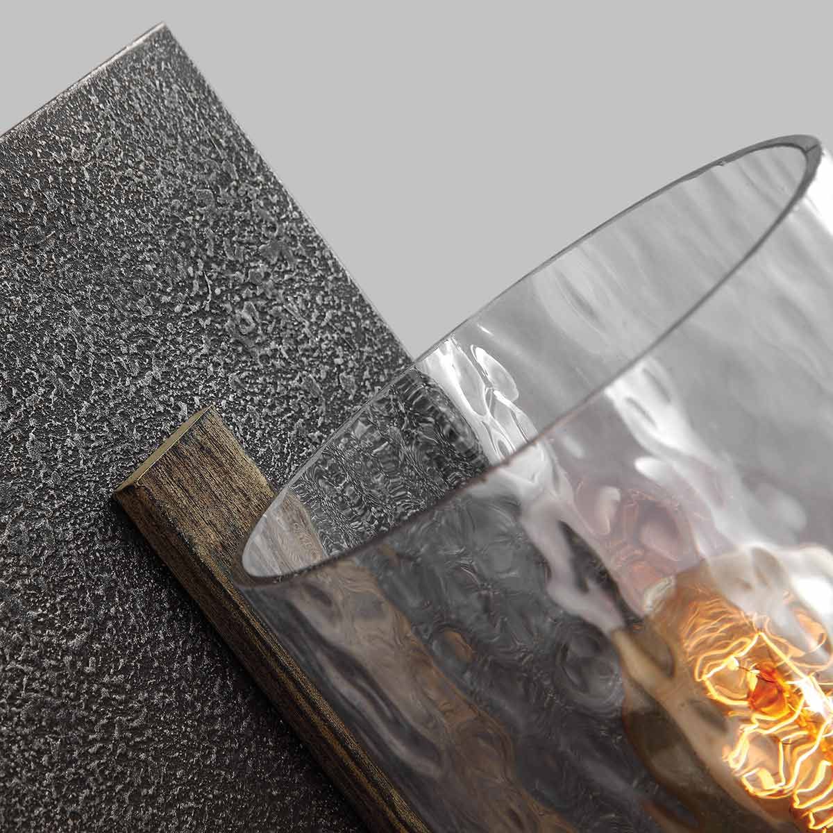 Quintiesse - Angelo Single Wall Light - Grey