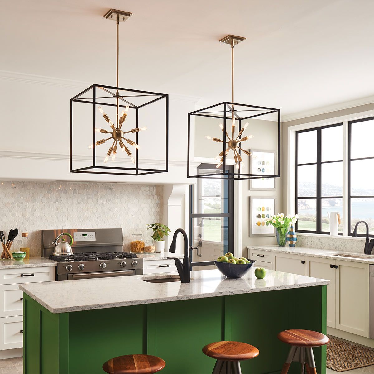 Quintiesse - Aros 1Double Pendant Light