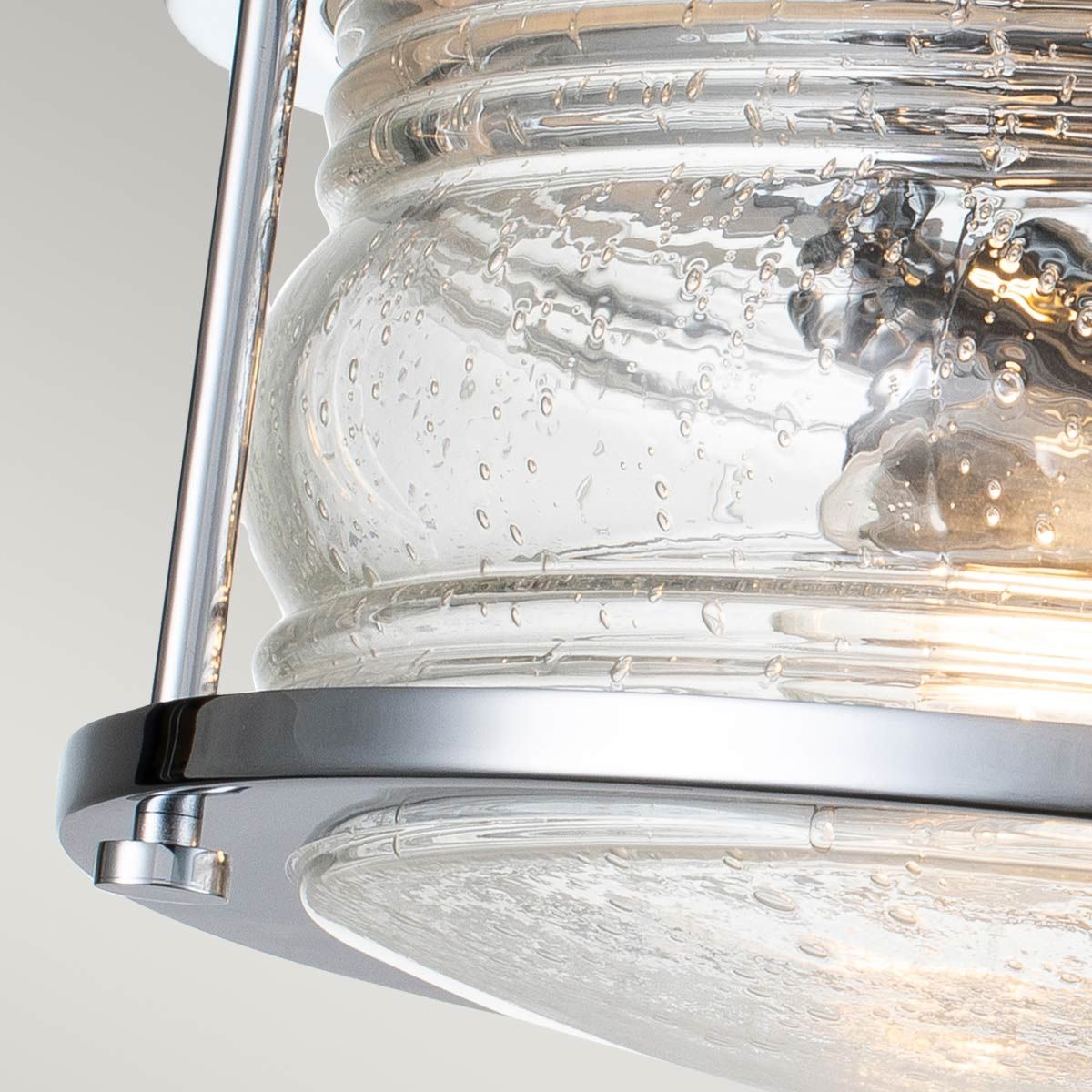 Quintiesse - Ashland Bay Double Flush Ceiling Light - Polished Chrome