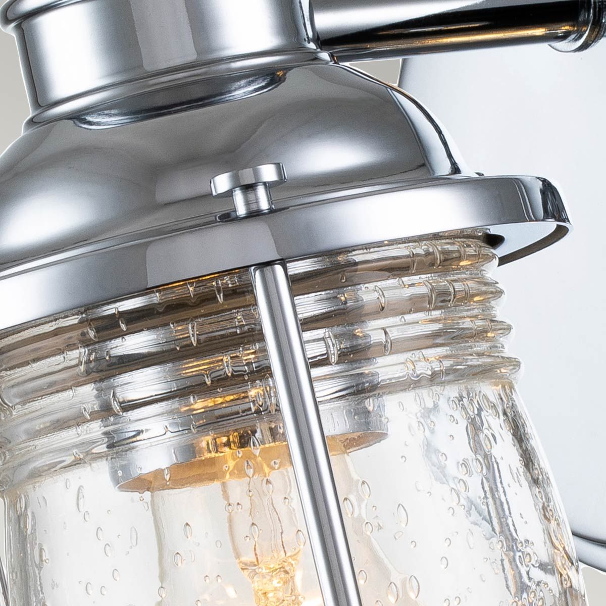Quintiesse - Ashland Bay Single Wall Light - Polished Chrome