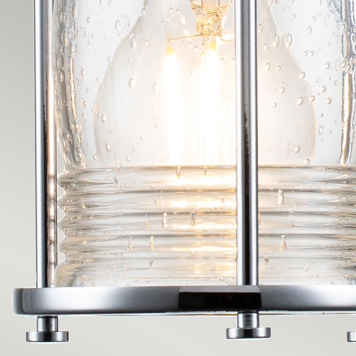Quintiesse - Ashland Bay Single Wall Light - Polished Chrome