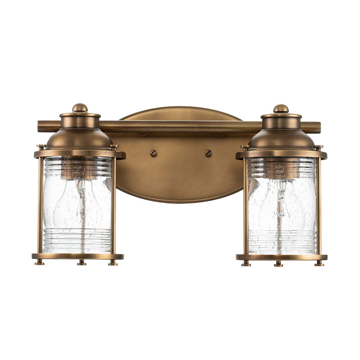 Quintiesse - Ashland Bay Double Wall Light - Brass