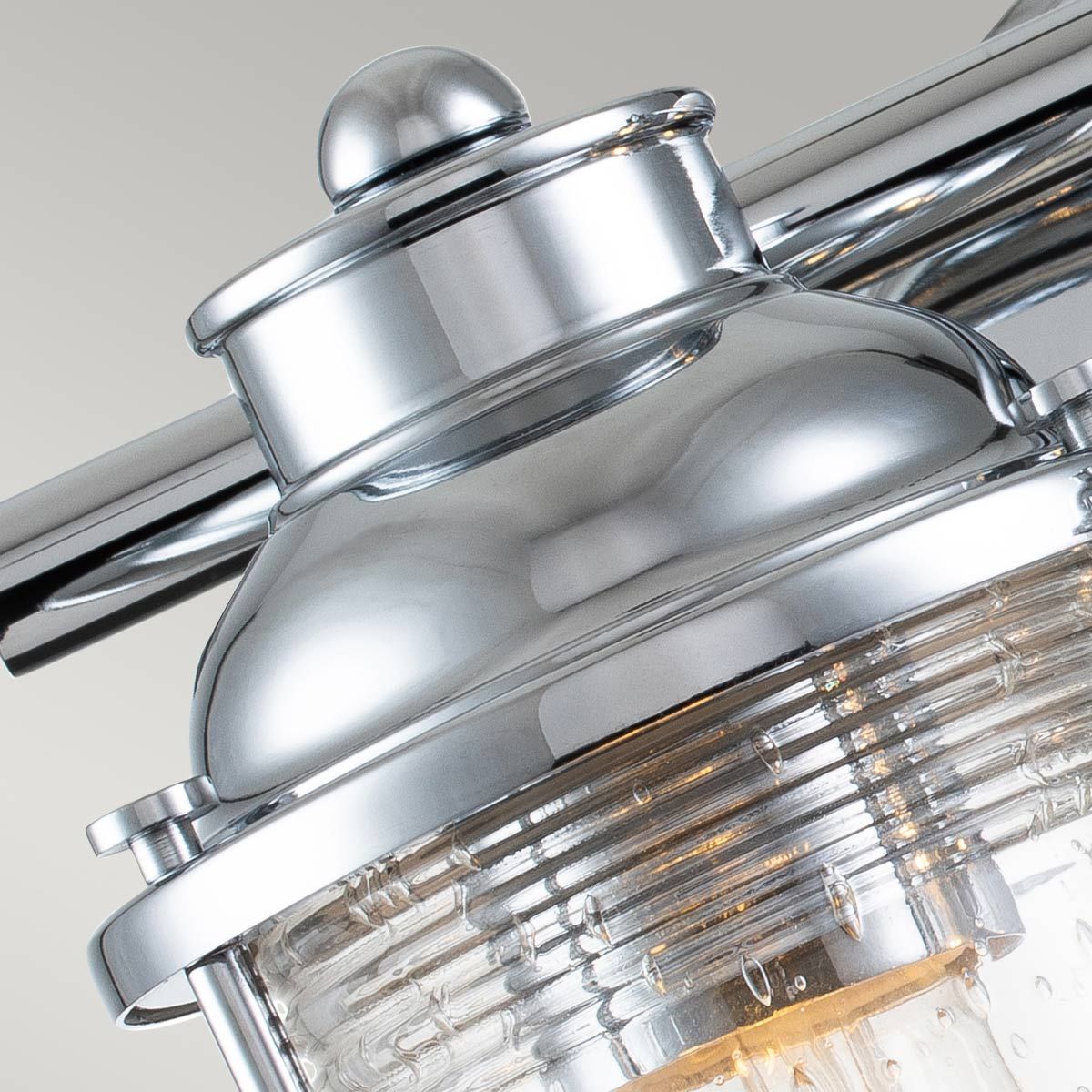 Quintiesse - Ashland Bay Double Wall Light - Polished Chrome