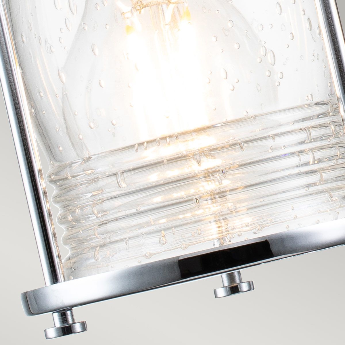 Quintiesse - Ashland Bay Double Wall Light - Polished Chrome