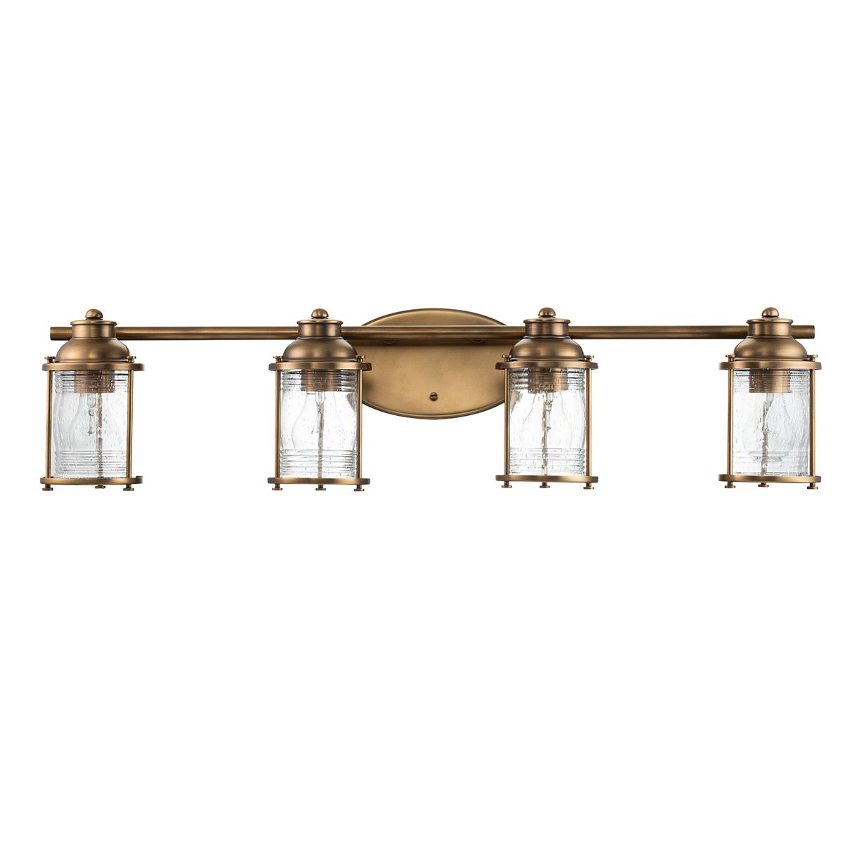 Quintiesse - Ashland Bay 4 Light Wall Light - Brass