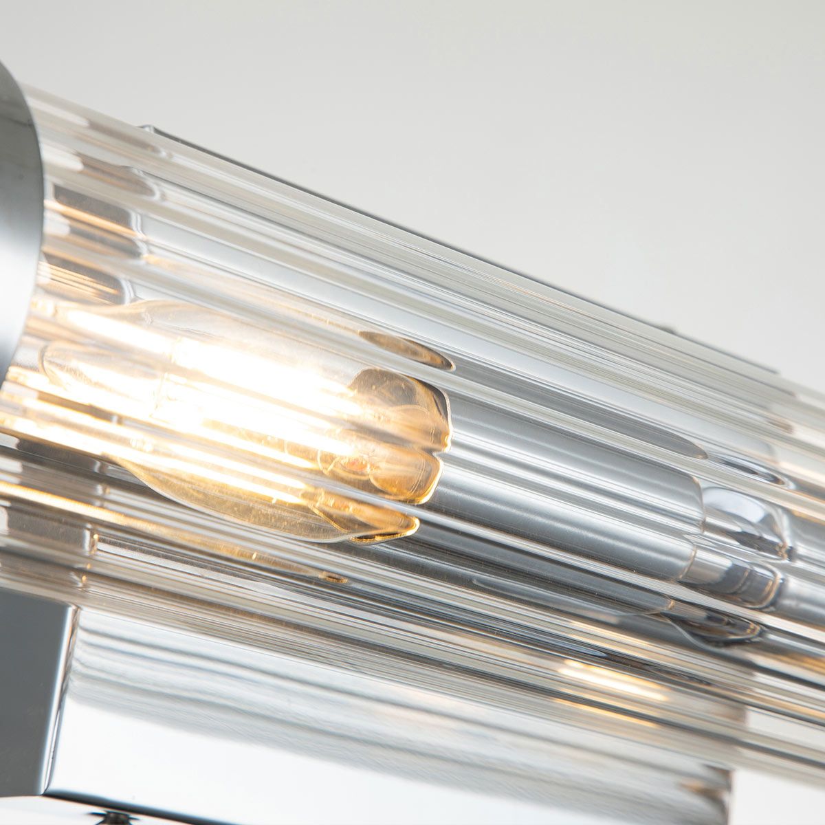 Quintiesse - Azores Double Wall Light - Polished Chrome