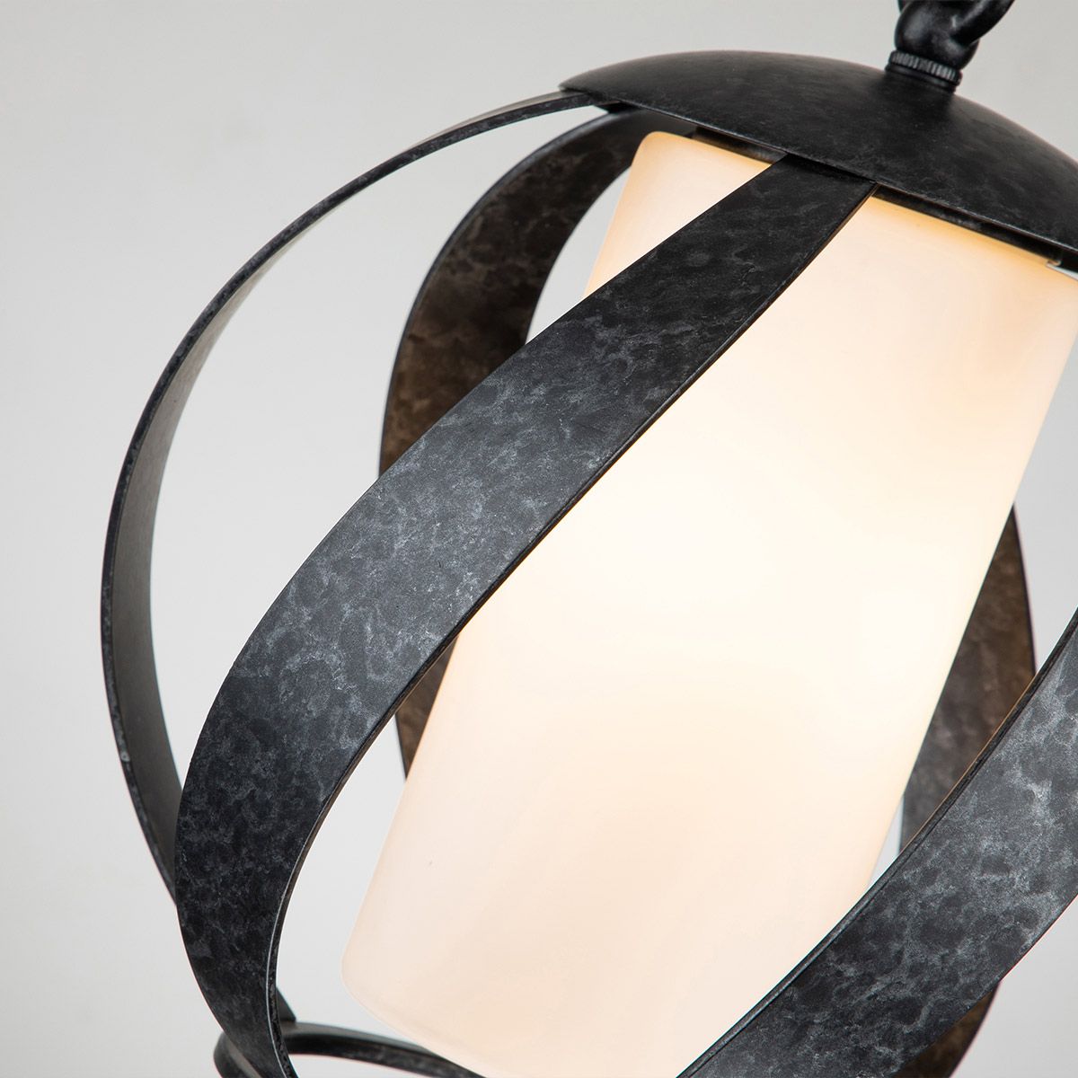 Quintiesse - Blacksmith Single Outdoor Pendant Light - Black