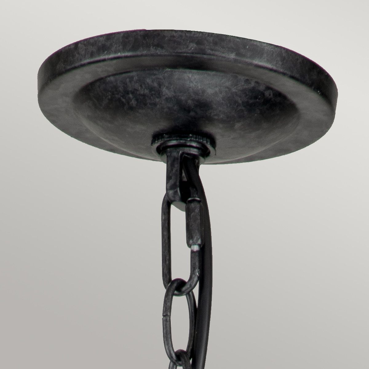 Quintiesse - Blacksmith Single Outdoor Pendant Light - Black