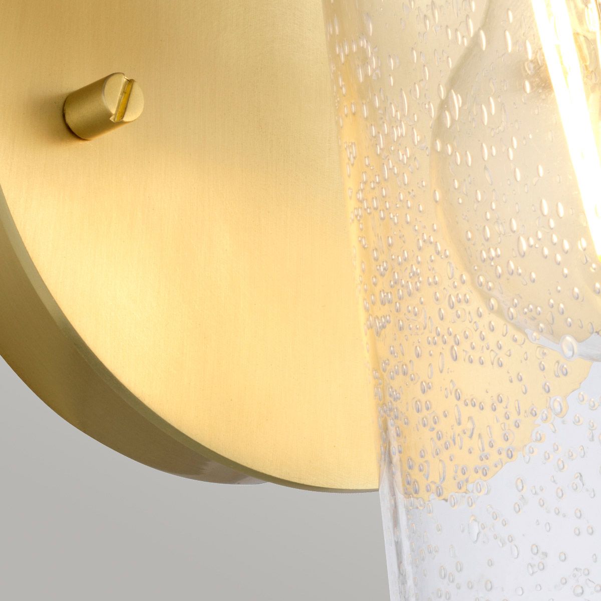 Quintiesse - Braelyn Single Wall Light - Brushed Brass