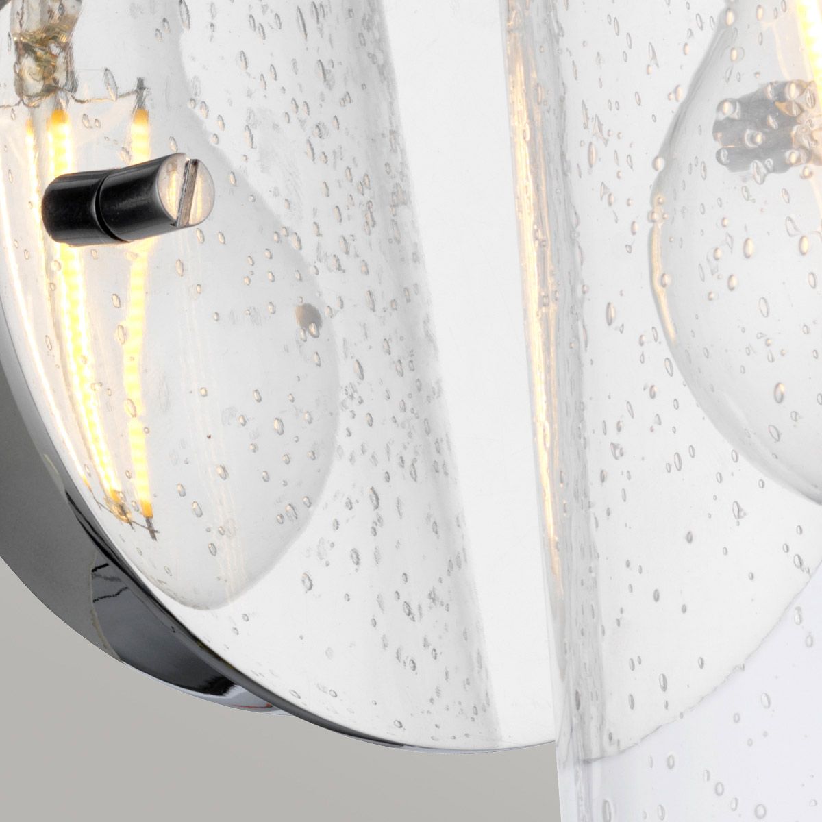 Quintiesse - Braelyn Single Wall Light - Polished Chrome