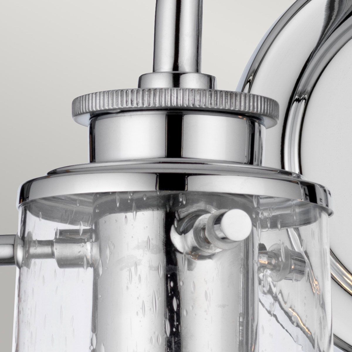 Quintiesse - Braelyn Double Wall Light - Polished Chrome