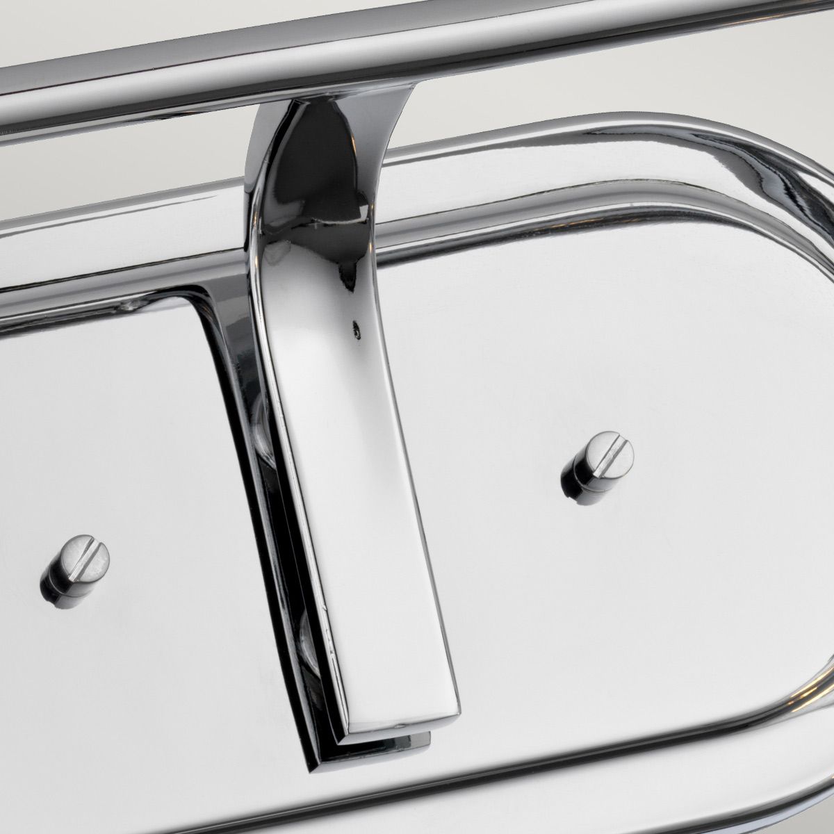 Quintiesse - Braelyn Double Wall Light - Polished Chrome