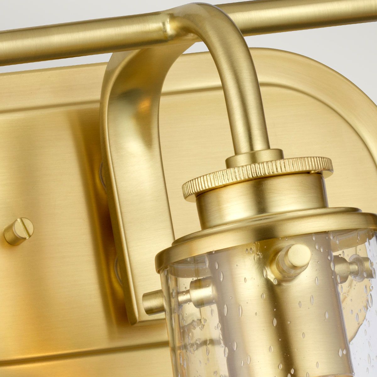 Quintiesse - Braelyn Triple Wall Light - Brushed Brass