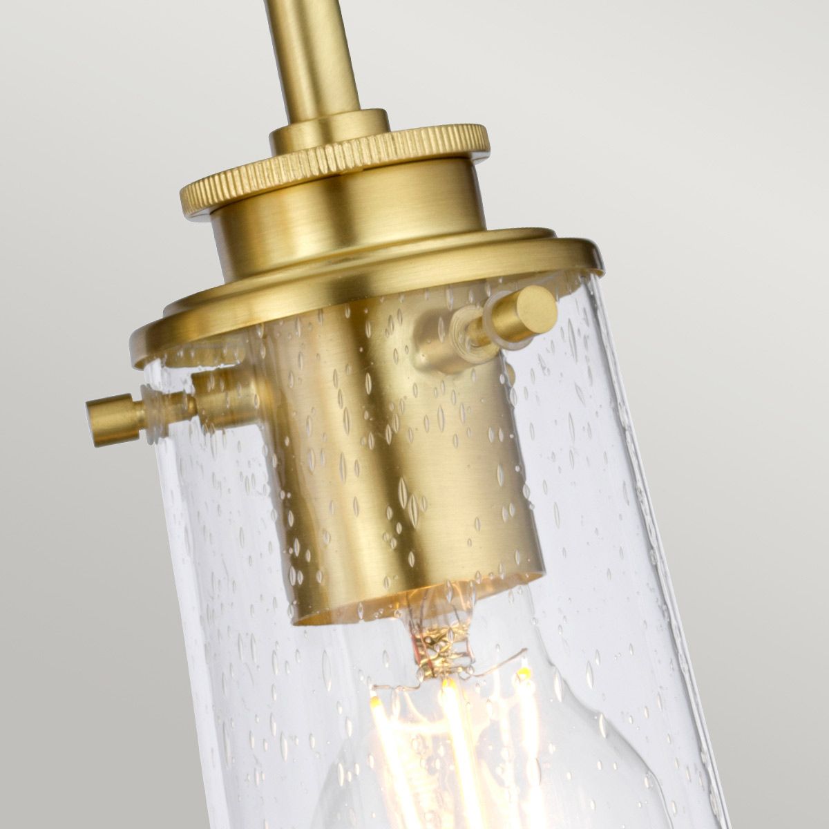 Quintiesse - Braelyn Triple Wall Light - Brushed Brass