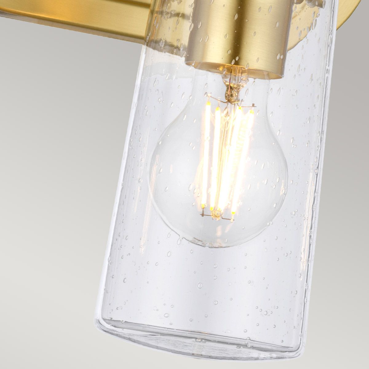 Quintiesse - Braelyn Triple Wall Light - Brushed Brass