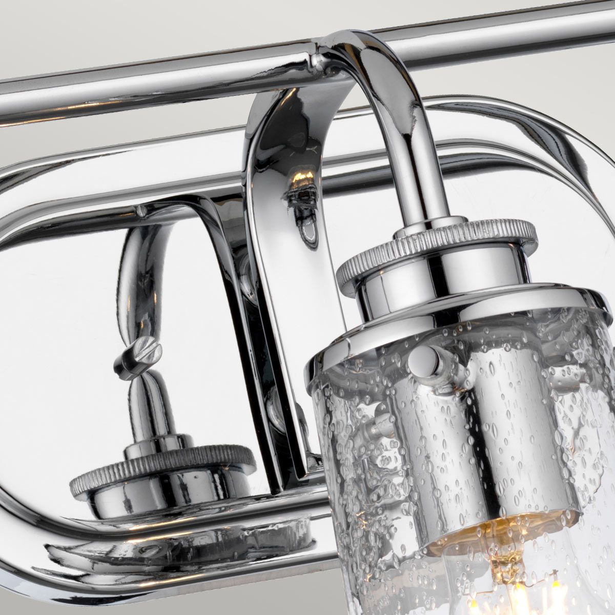 Quintiesse - Braelyn Triple Wall Light - Polished Chrome