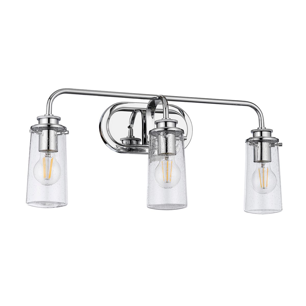 Quintiesse - Braelyn Triple Wall Light - Polished Chrome