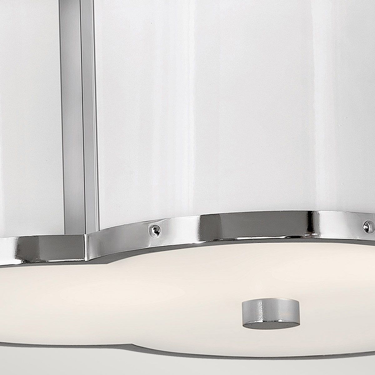 Quintiesse - Chance Double Semi Flush Ceiling Light - Nickel