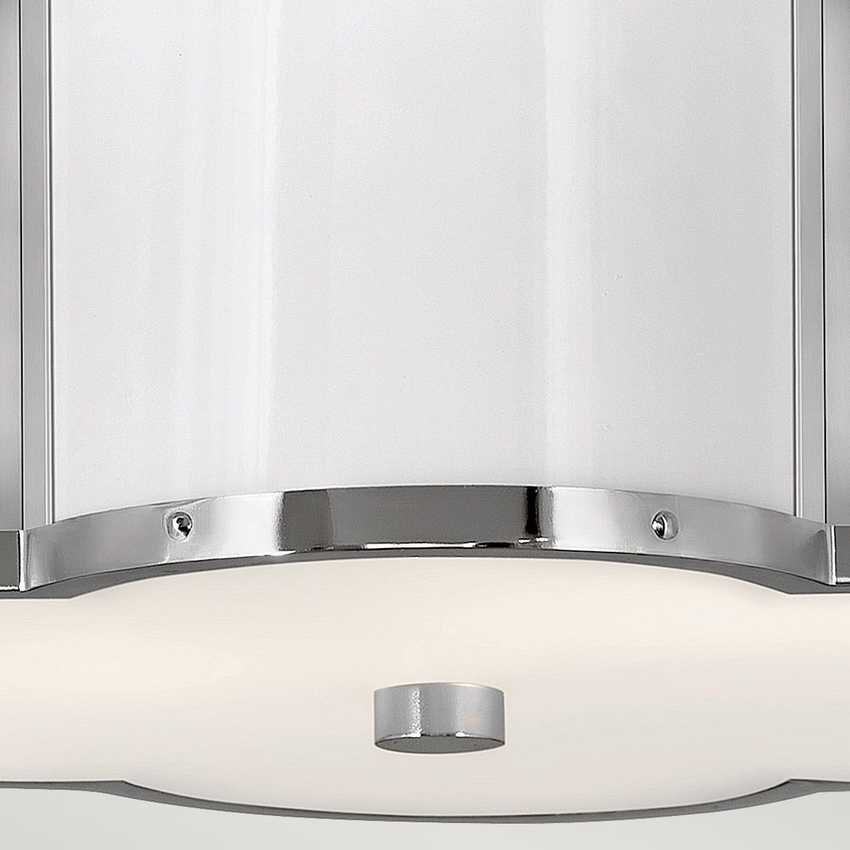 Quintiesse - Chance Double Semi Flush Ceiling Light - Nickel
