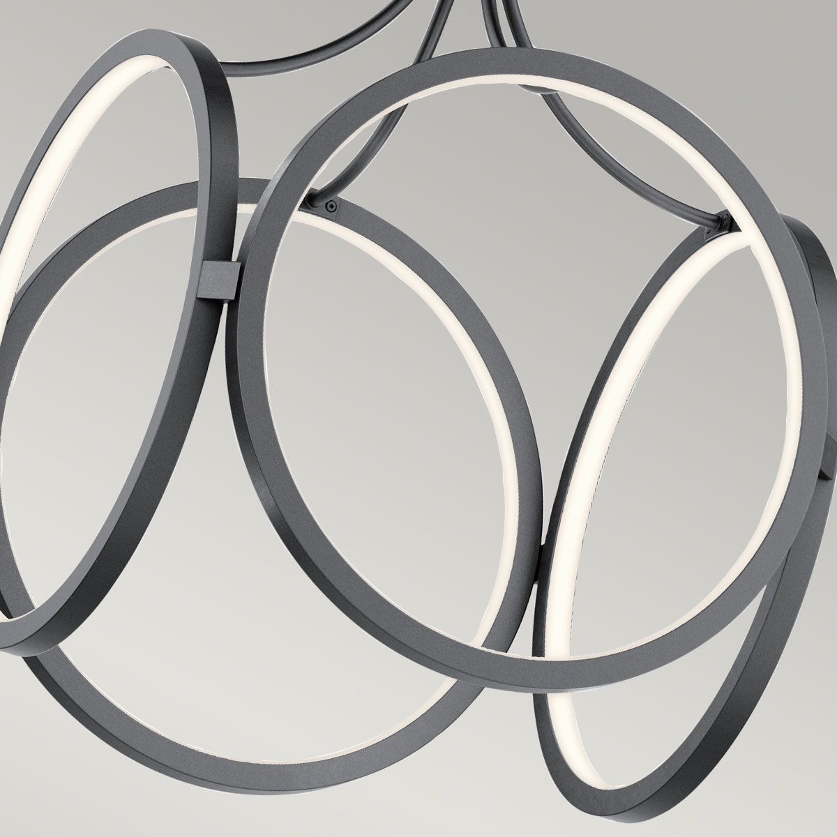 Quintiesse - Ciri LED Pendant Light - Matte Black