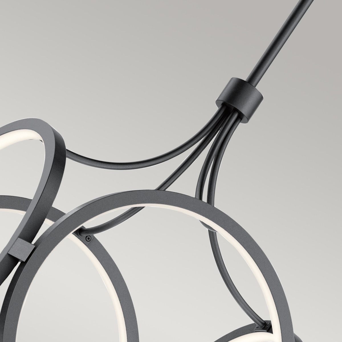 Quintiesse - Ciri LED Pendant Light - Matte Black