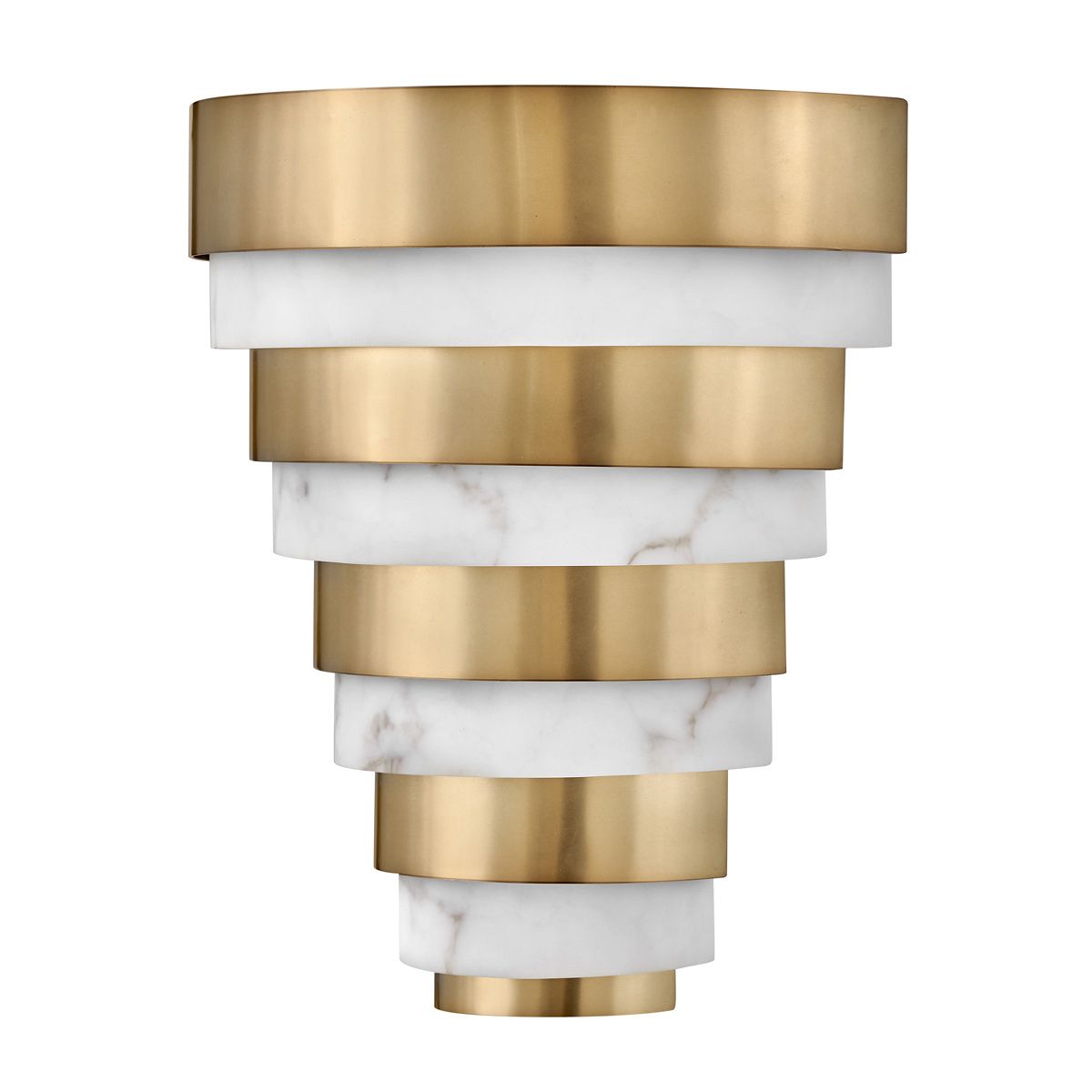 Quintiesse - Echelon LED Wall Light - Brass