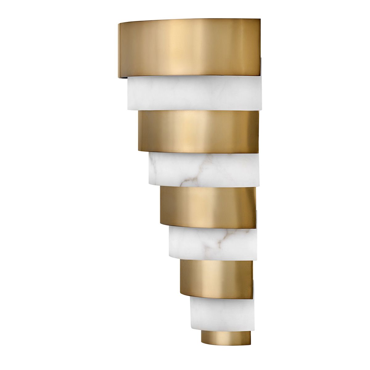 Quintiesse - Echelon LED Wall Light - Brass