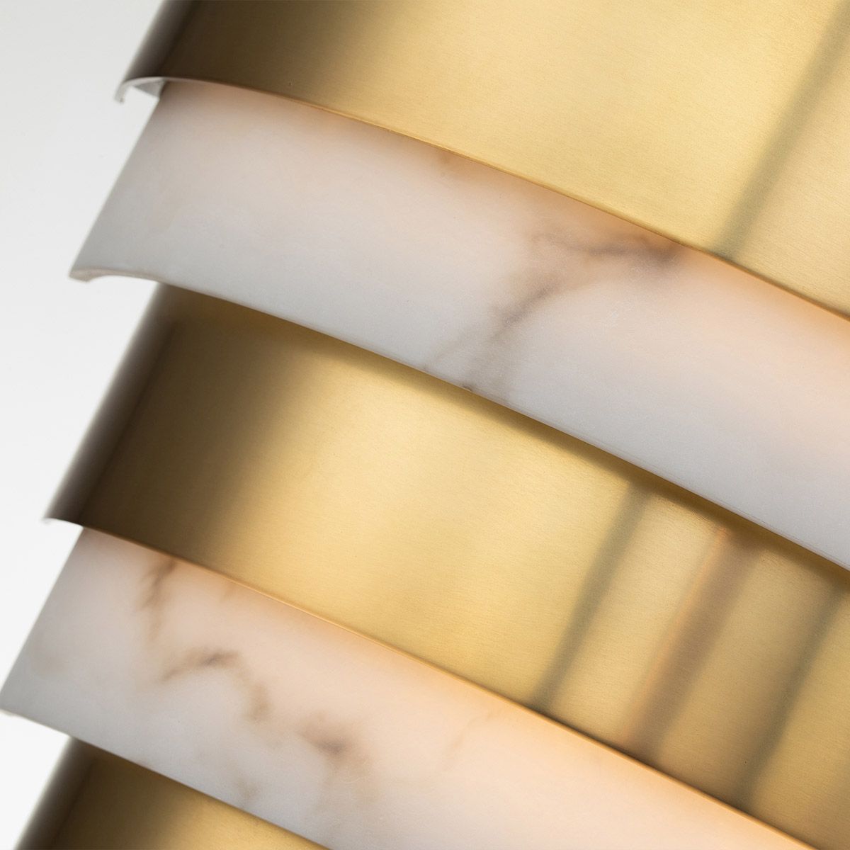 Quintiesse - Echelon LED Wall Light - Brass
