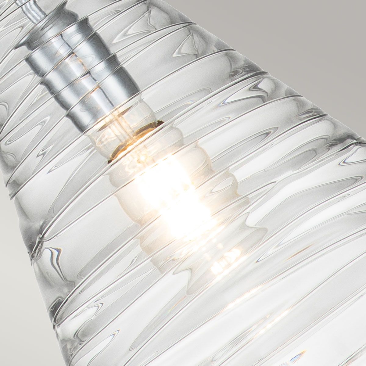 Quintiesse - Elmore Single Pendant Light - Polished Chrome