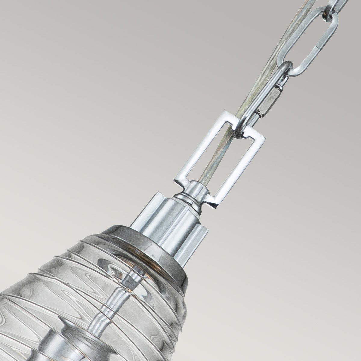 Quintiesse - Elmore Single Pendant Light - Polished Chrome