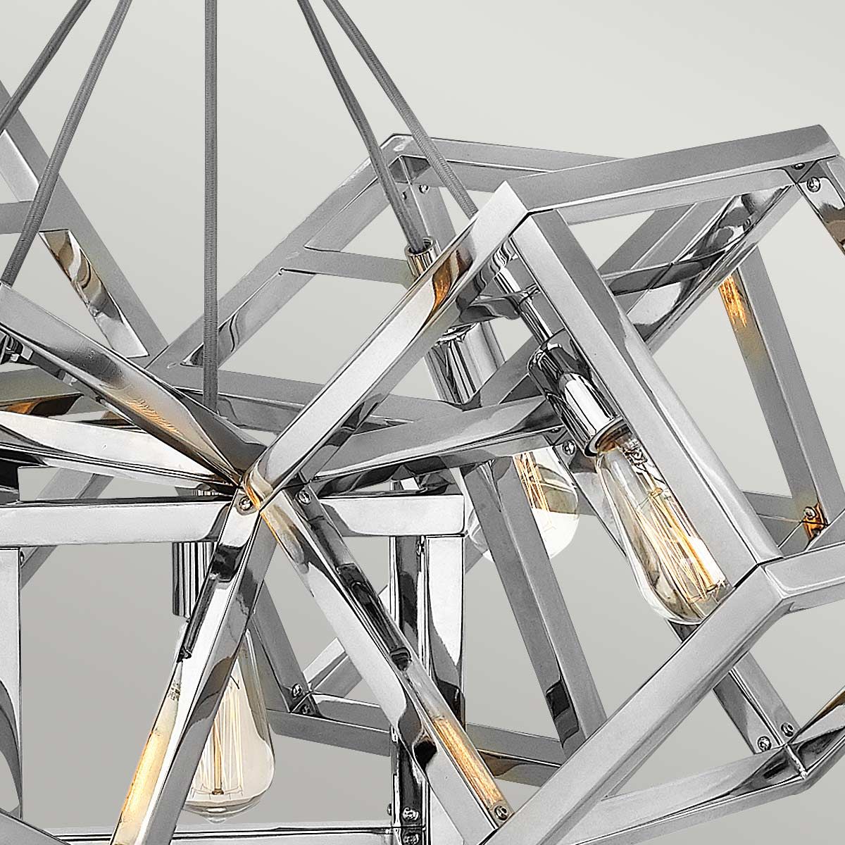 Quintiesse - Ensemble 5 Light Pendant Light - Polished Nickel