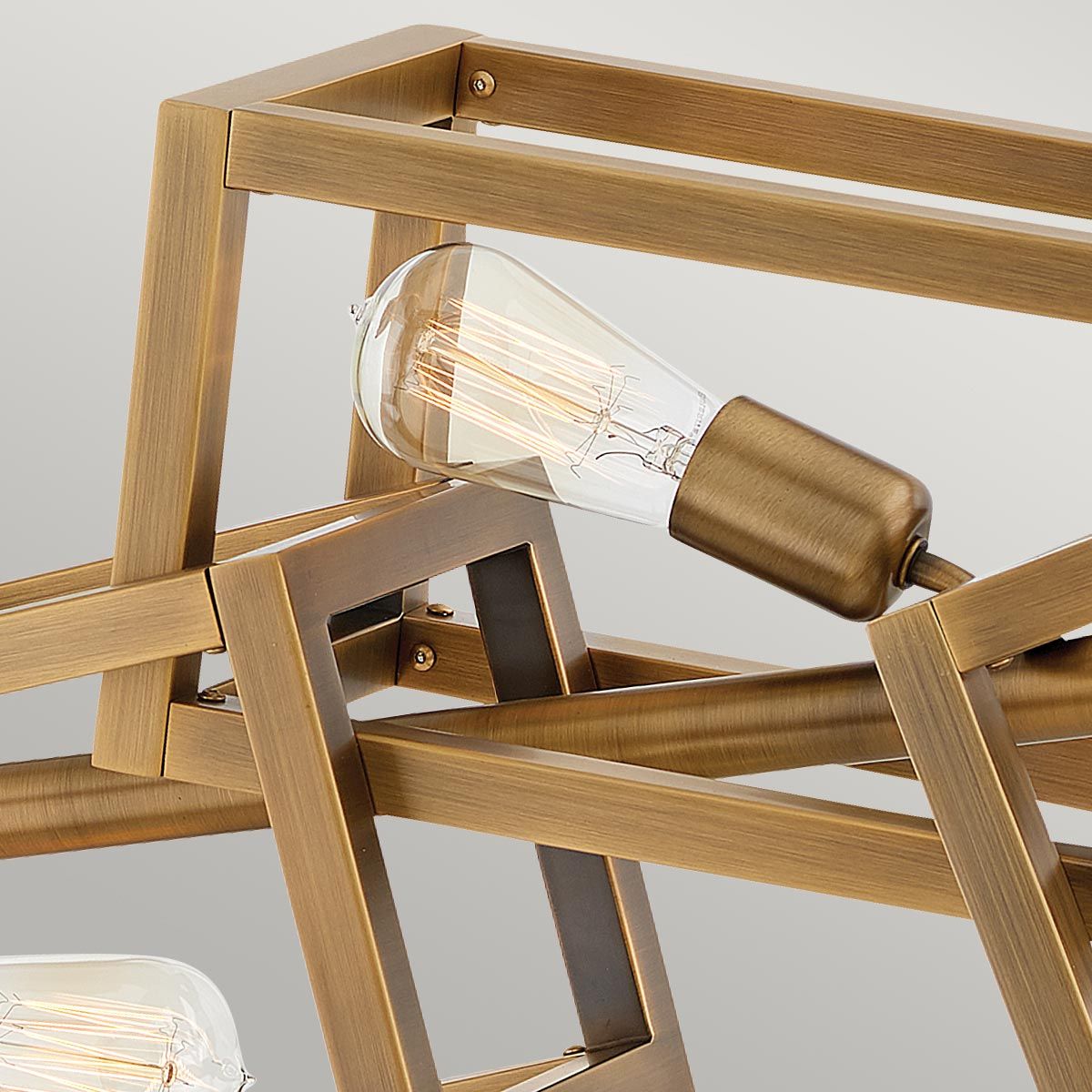 Quintiesse - Ensemble 6 Light Pendant Light - Brushed Bronze