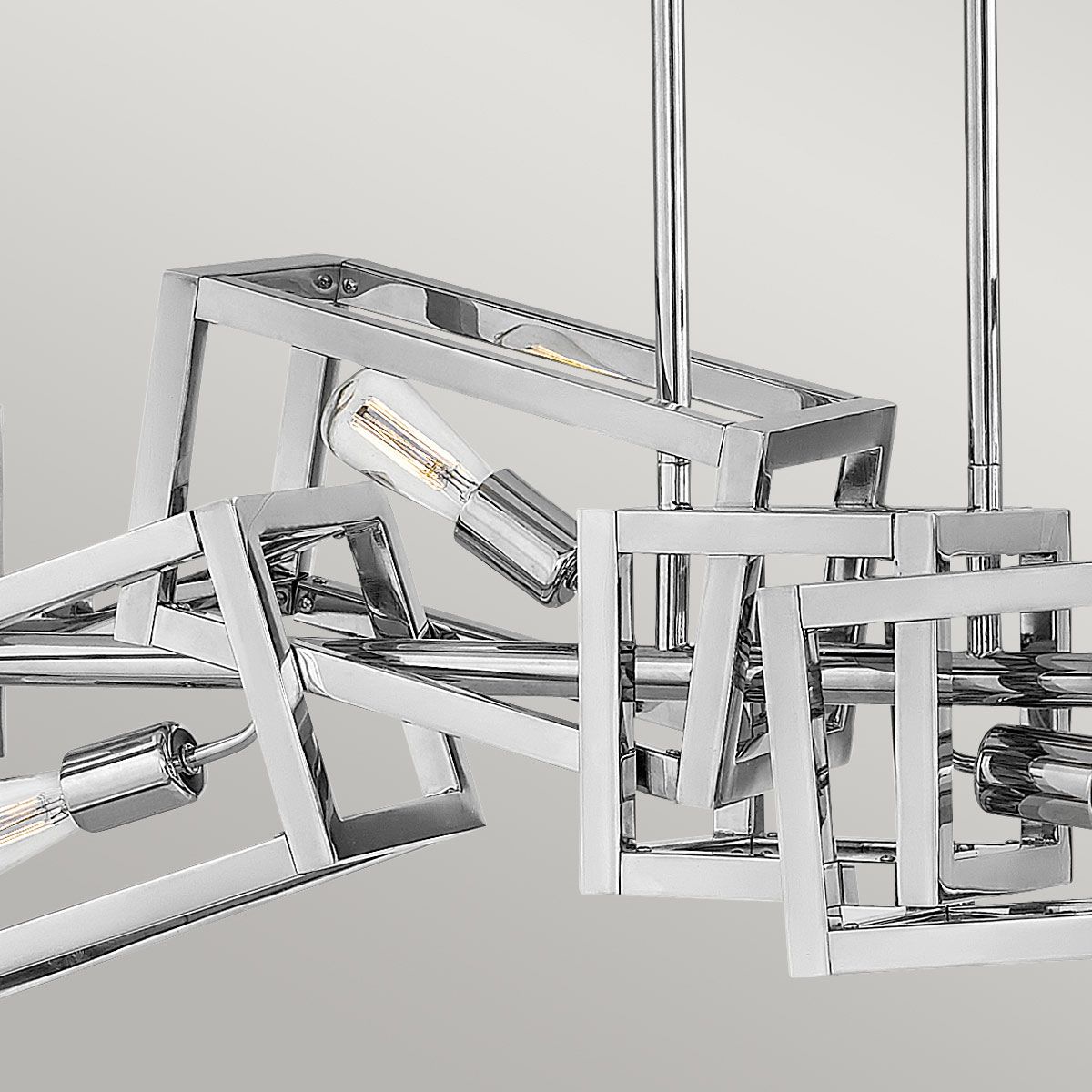 Quintiesse - Ensemble 6 Light Pendant Light - Polished Nickel