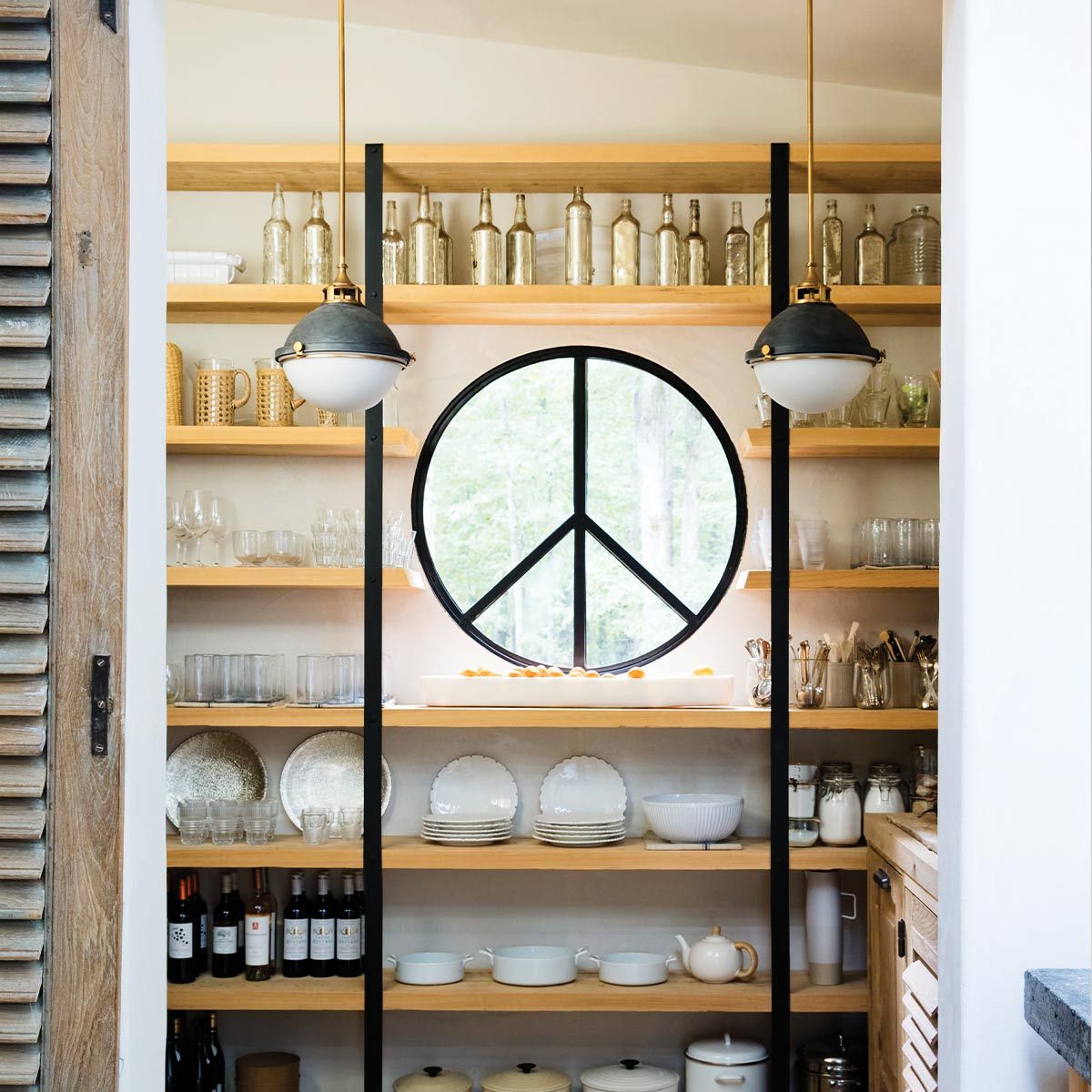 Quintiesse - Fletcher Double Pendant Light - Gold & Black