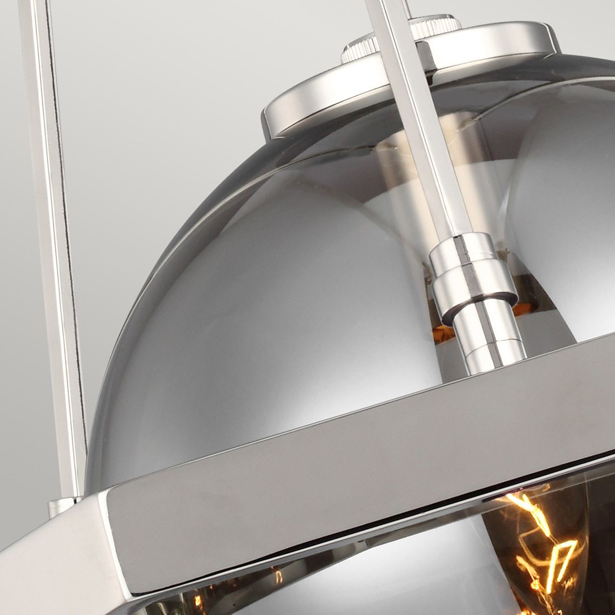 Quintiesse - Padstow Single Pendant Light - Nickel