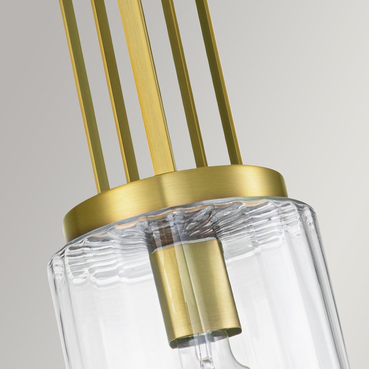 Quintiesse - Kimrose Single Mini Pendant Light - Brass