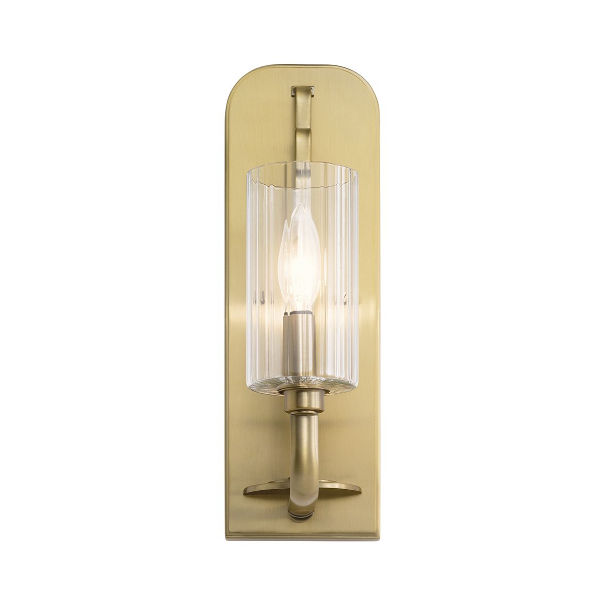 Quintiesse - Kimrose Single Wall Light - Brass