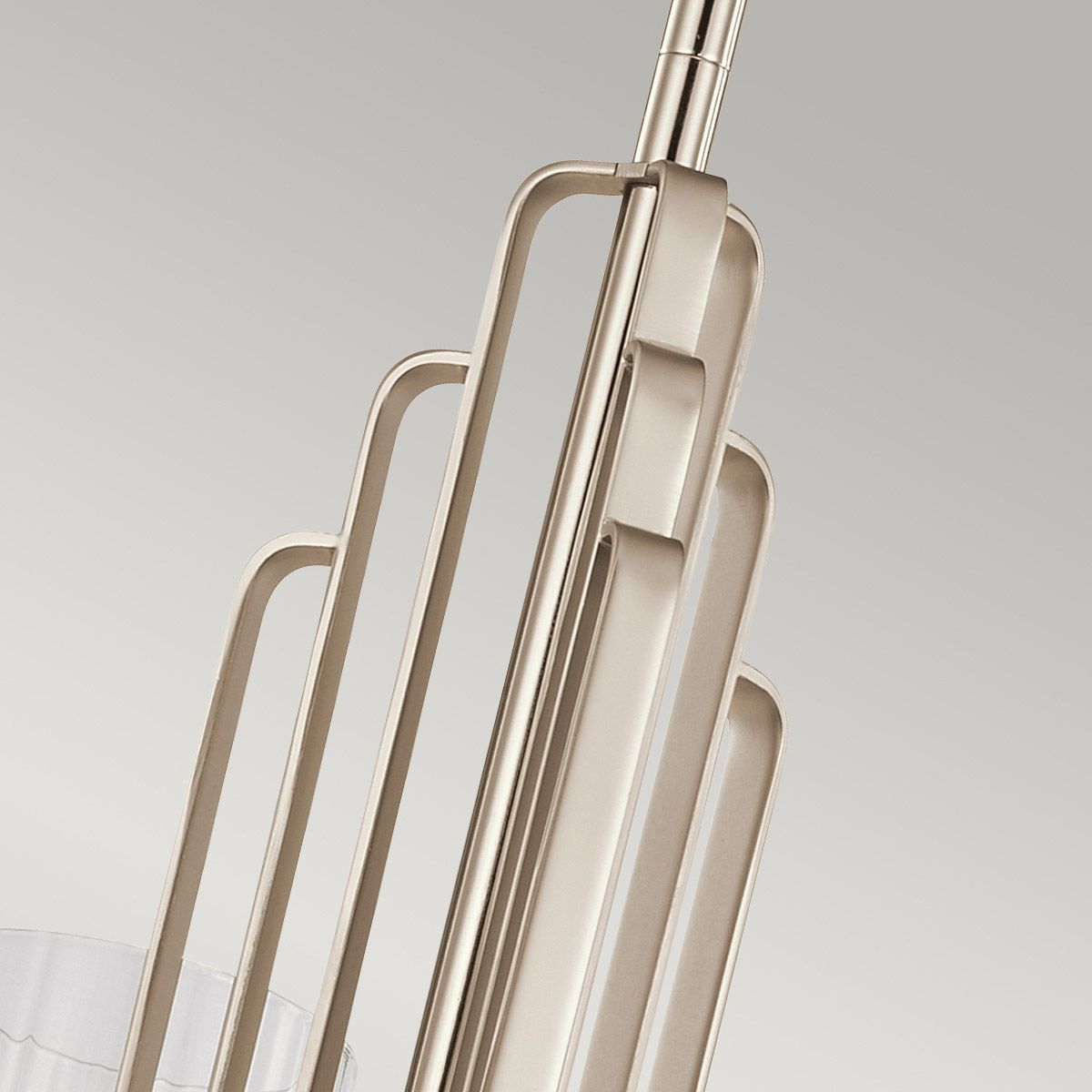 Quintiesse - Kimrose Triple Chandelier - Nickel