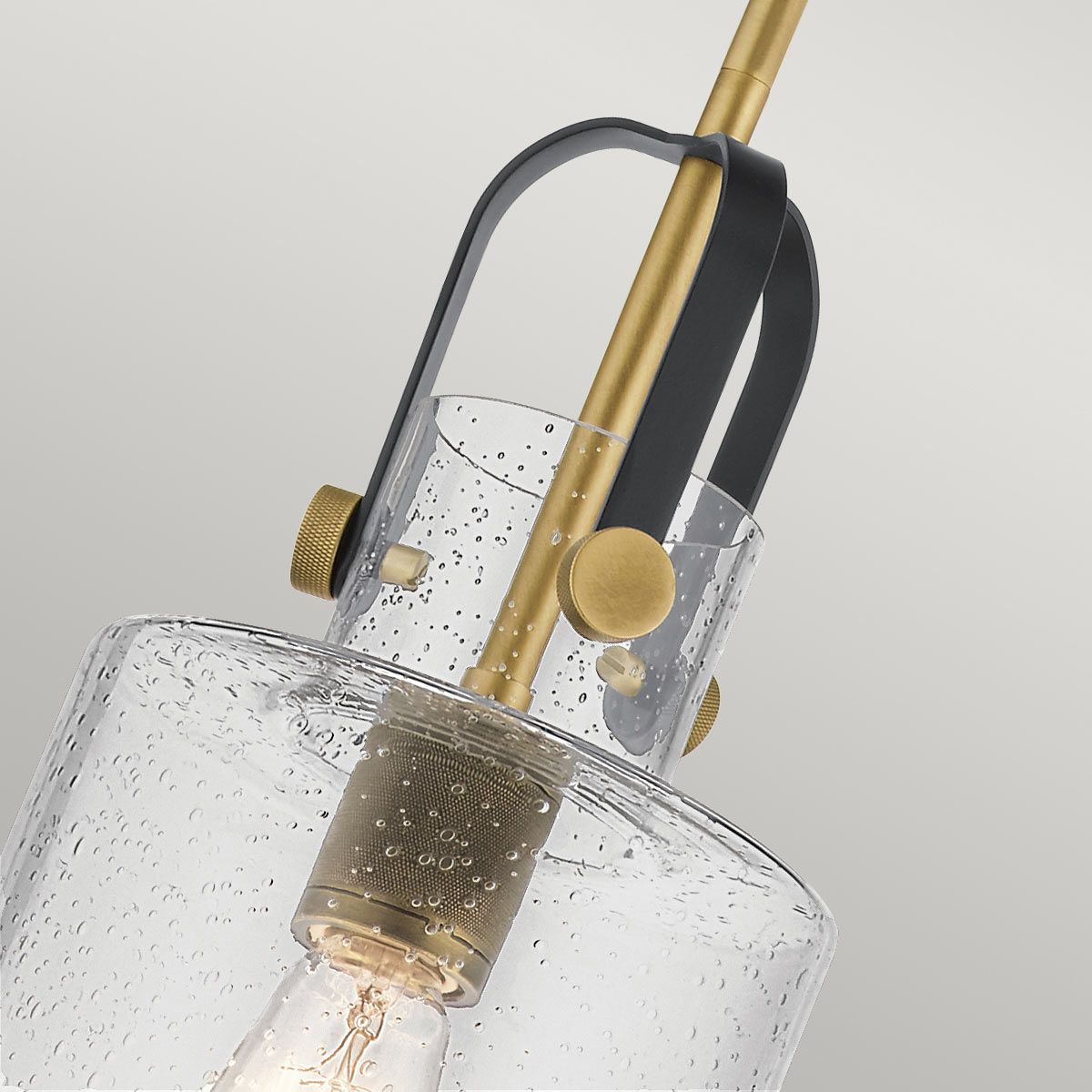 Quintiesse - Kitner Single Pendant Light - Brass