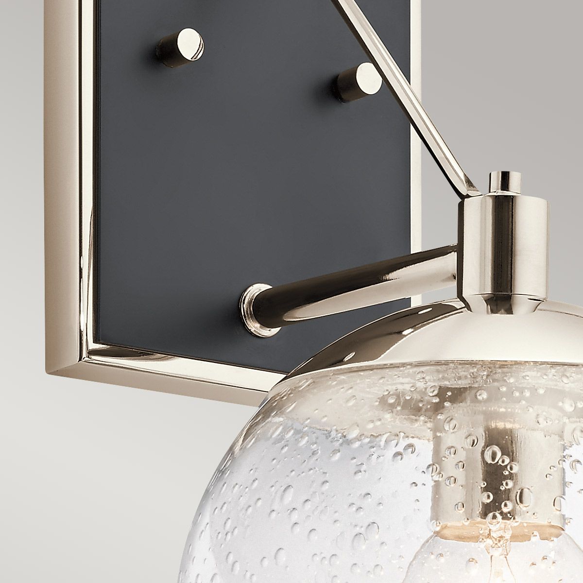Quintiesse - Marilyn Single Wall Light - Nickel
