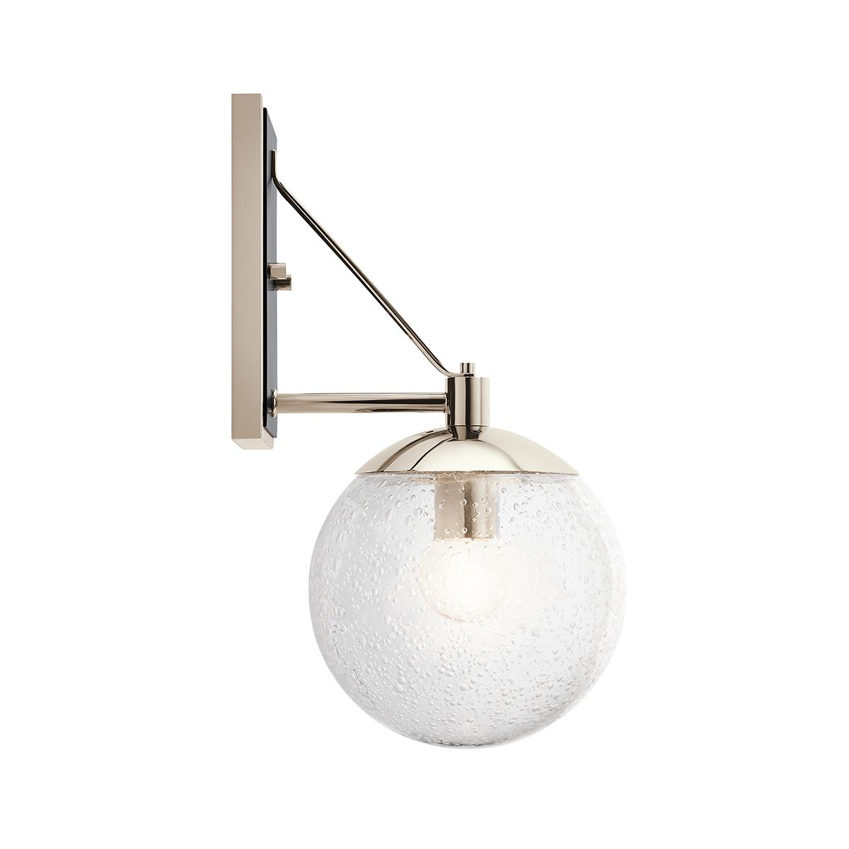 Quintiesse - Marilyn Single Wall Light - Nickel