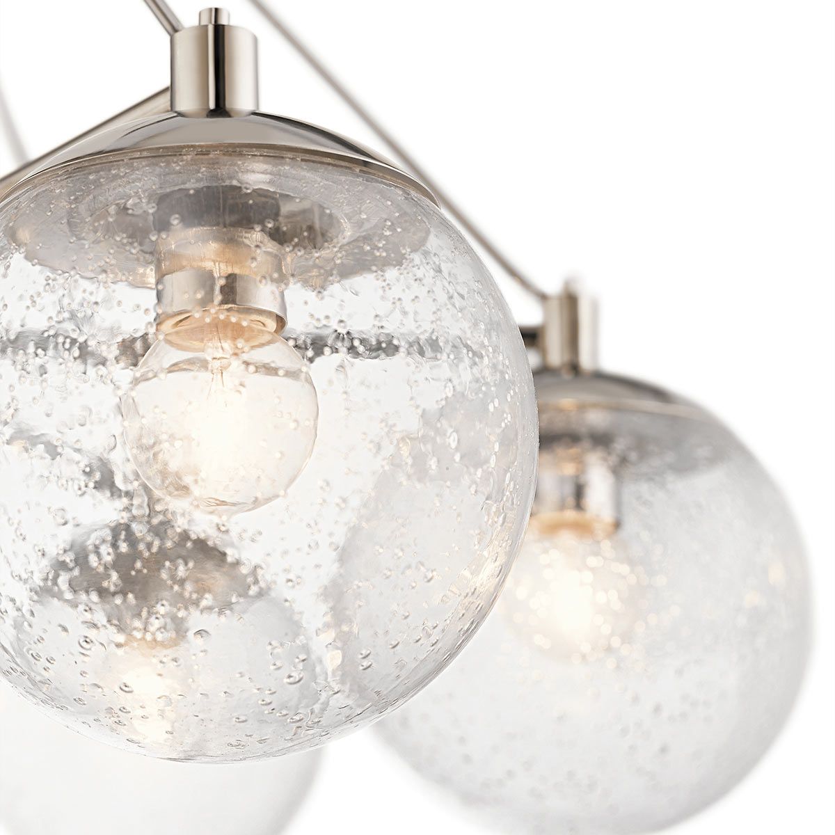 Quintiesse - Marilyn 4 Light Chandelier - Nickel