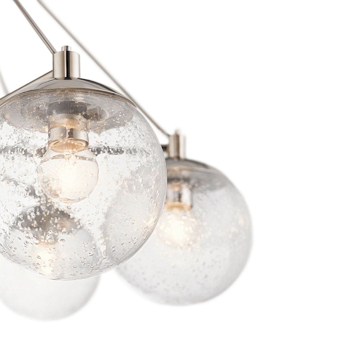 Quintiesse - Marilyn 6 Light Chandelier - Nickel