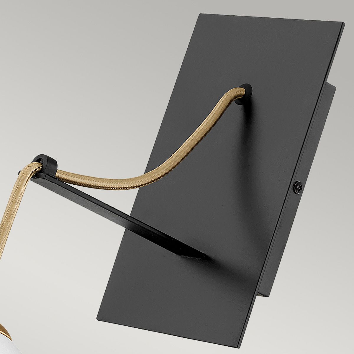 Quintiesse - Nula Single Wall Light - White & Gold