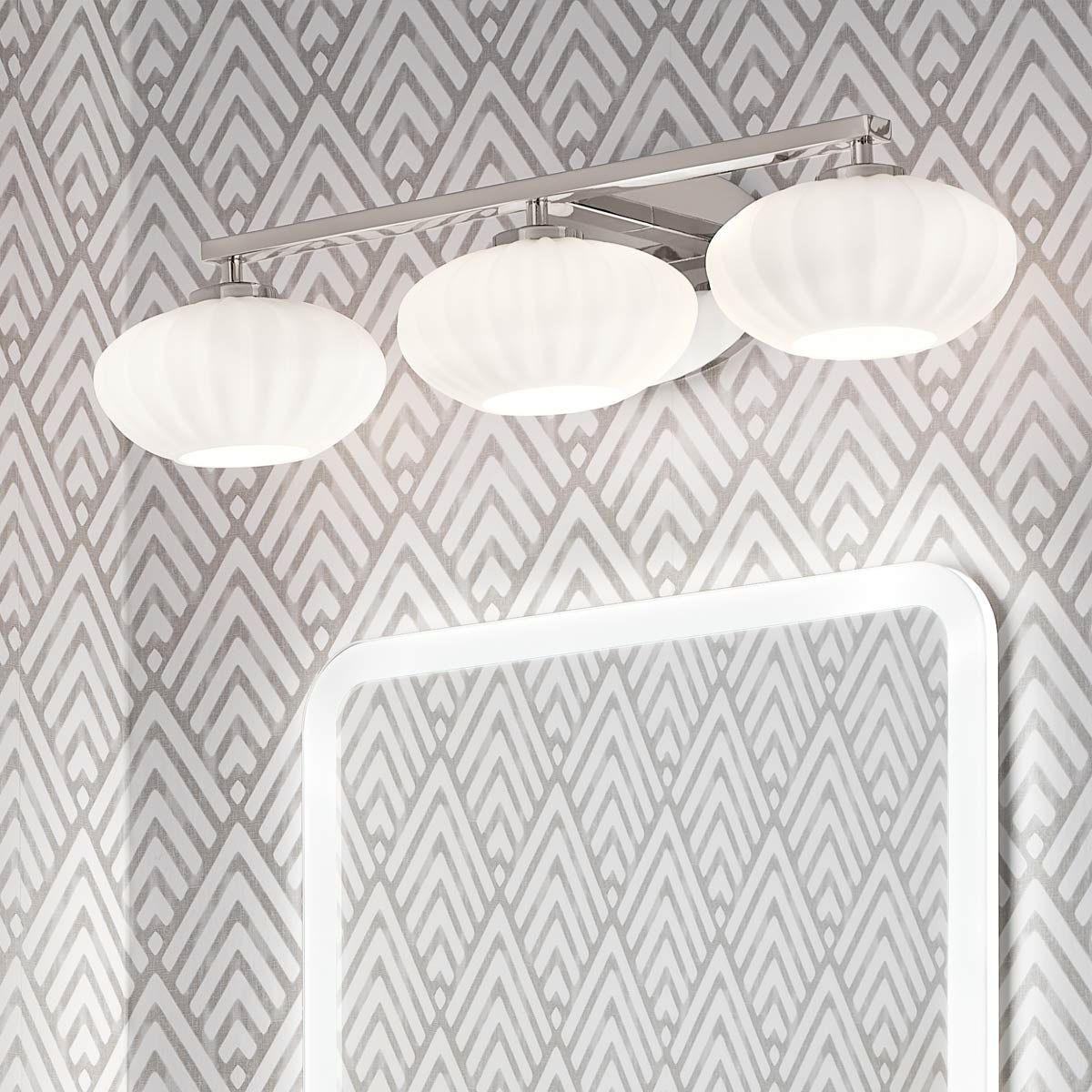 Quintiesse - Pim Triple Wall Light - Polished Chrome