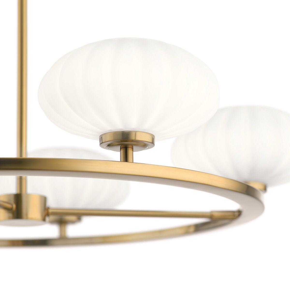 Quintiesse - Pim 5 Light Chandelier - Gold