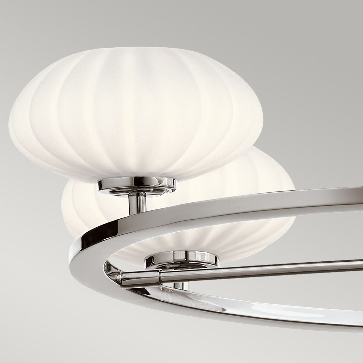 Quintiesse - Pim 5 Light Chandelier - Polished Chrome