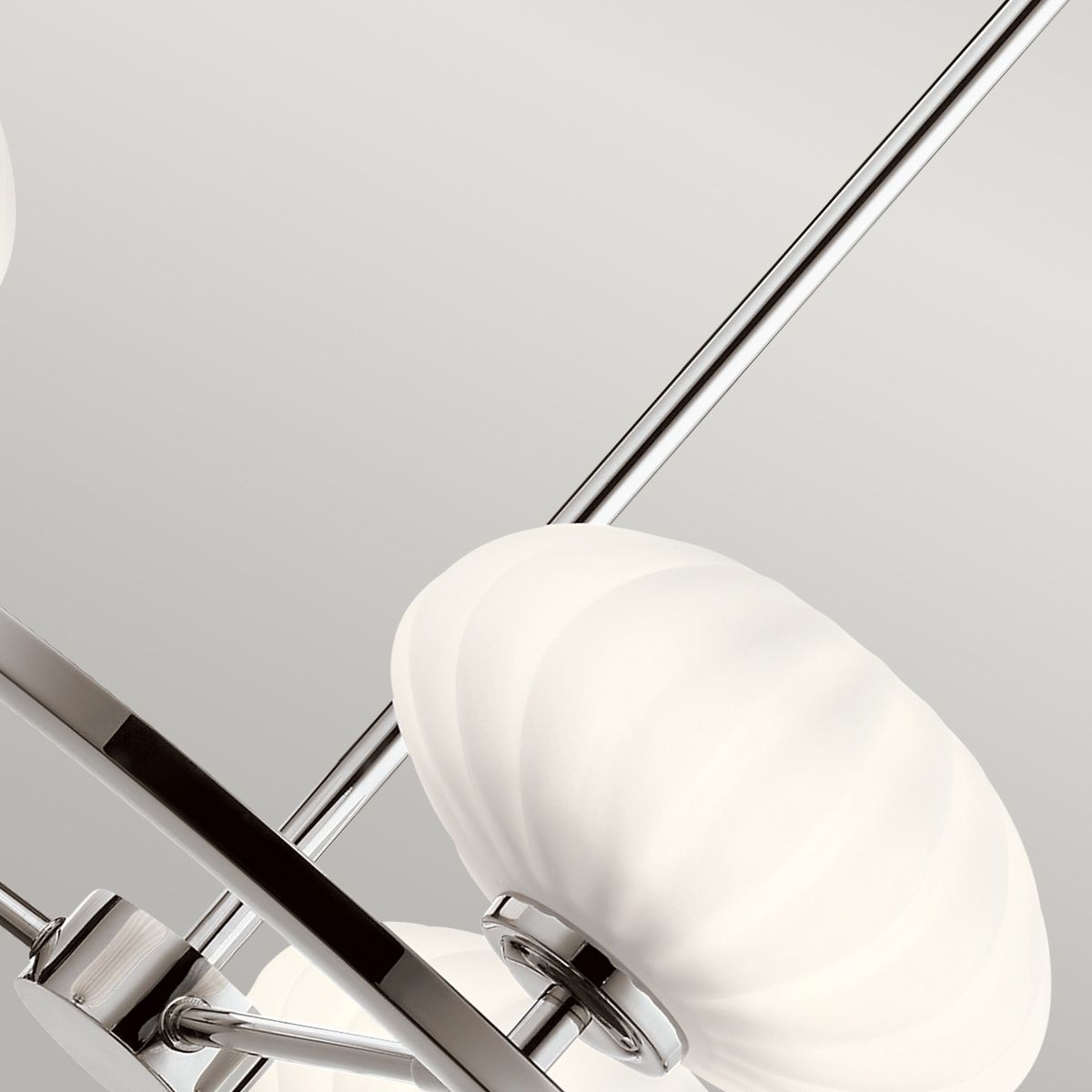 Quintiesse - Pim 5 Light Chandelier - Polished Chrome